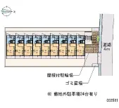 ★手数料０円★大和郡山市九条平野町　月極駐車場（LP）